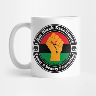 I Am Black Excellence Mug